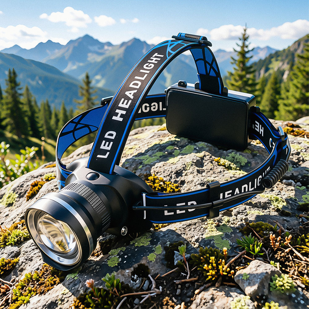 Zoom Lighting Kit - LED Aluminium Alloy Koplamp 4-Modus Zoom