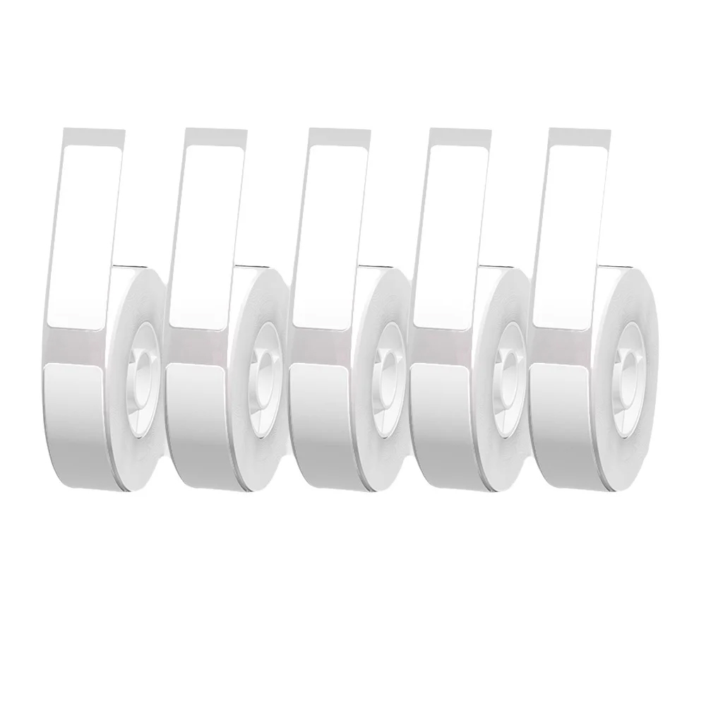 Label Maker Machine - 5 stuks 12mmx40mm Witte Gap Label