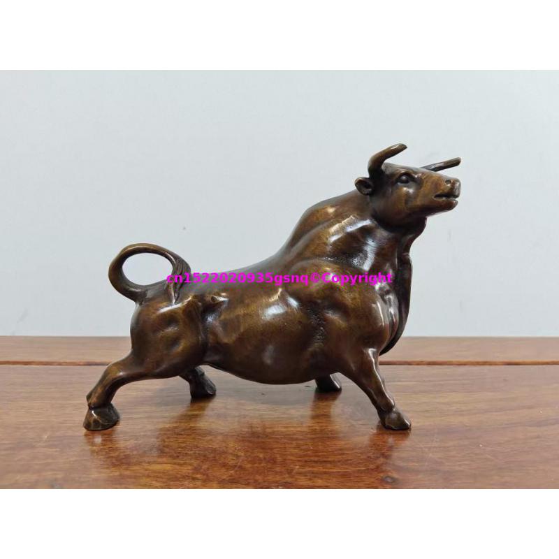 Home Office Marketing - Carrière 2026 Geluk bronzen stier Mascotte