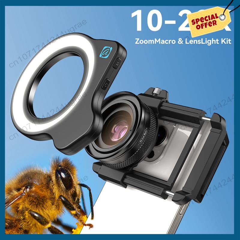 Zoom Lighting Kit - -A15I 10-20X Zoom Macrolens Met LED