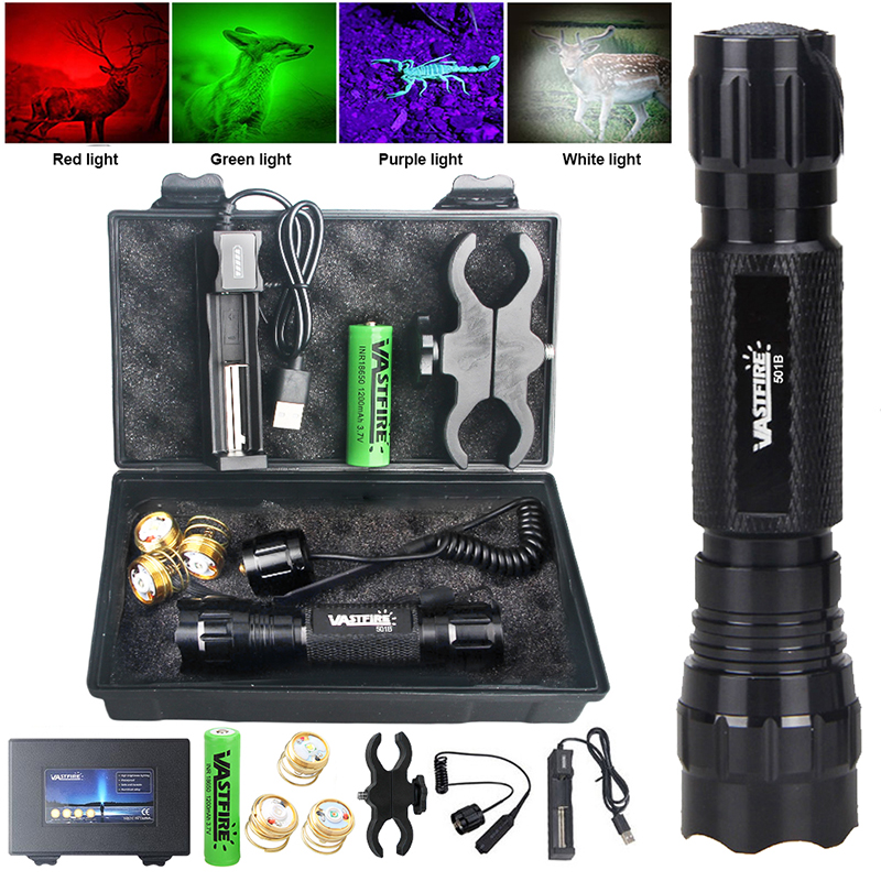 Zoom Lighting Kit - 501B 4IN1 Professionele Jacht Zaklamp Set
