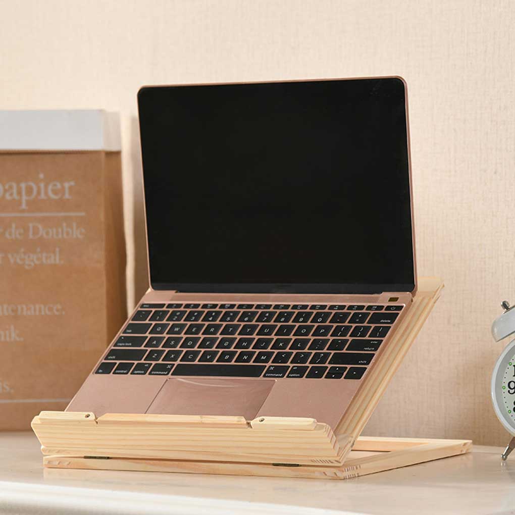 Home Office Laptop - Kinderen Volwassenen Boekleeshouder Laptop Computerstandaard Tafelblad