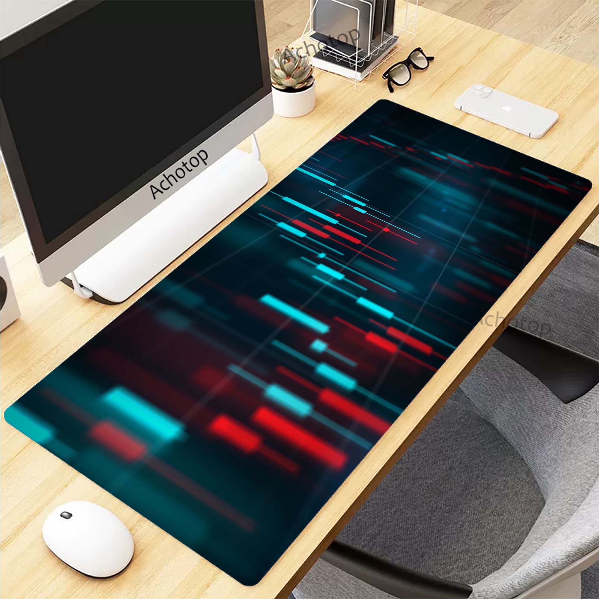 Beurs Grafiek Patroon Mousepad - Home Office Marketing recensie en prijs