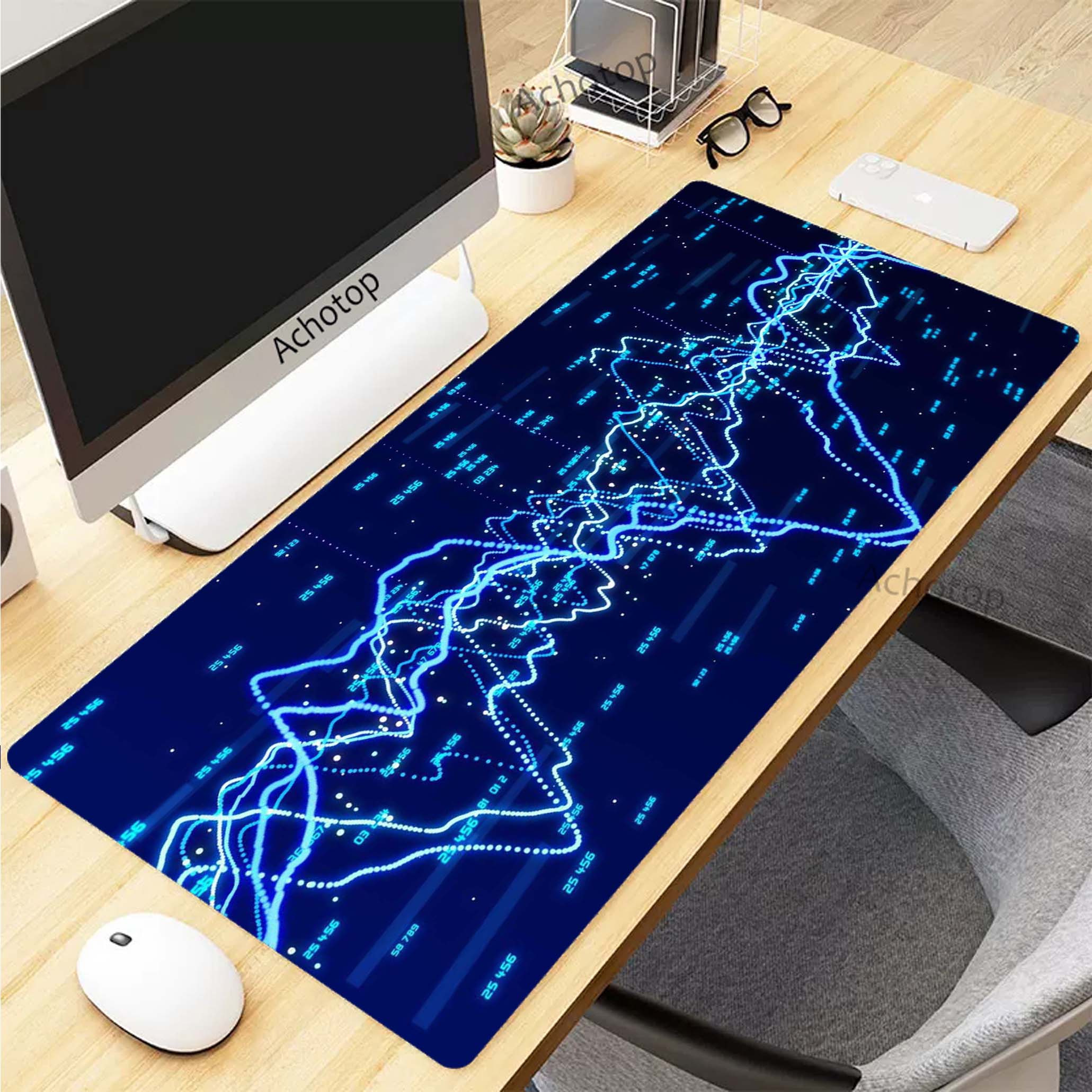 Beurs Grafiek Patroon Mousepad - Home Office Marketing recensie en prijs