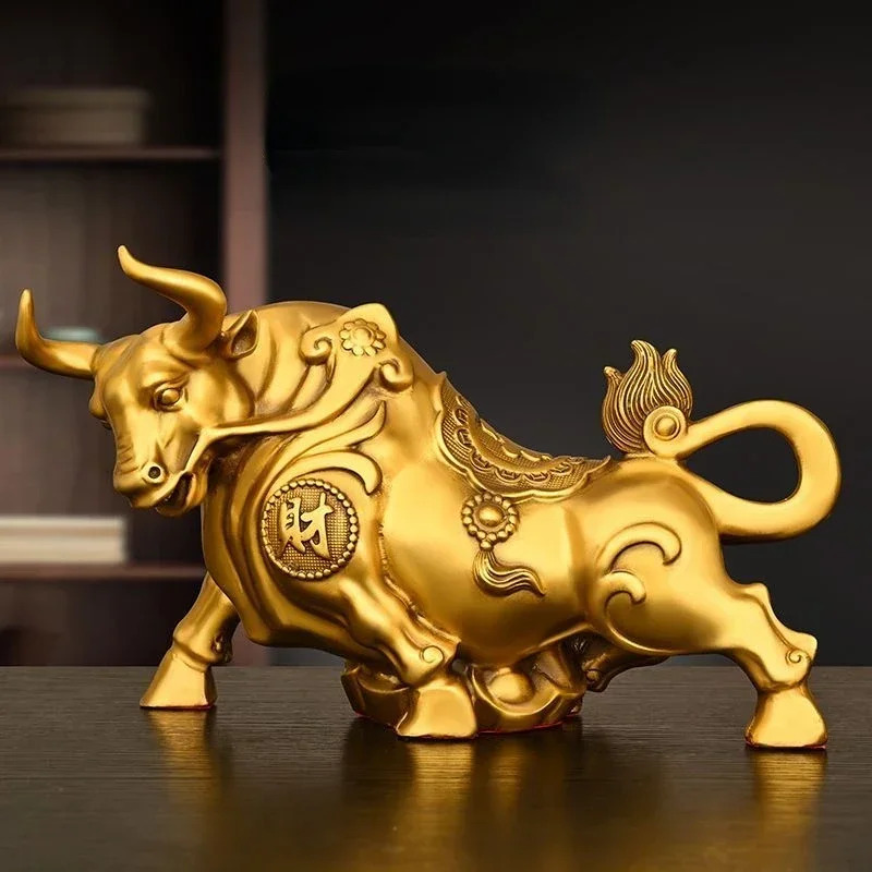Feng Shui koperen koe ornament - Home Office Marketing recensie en prijs