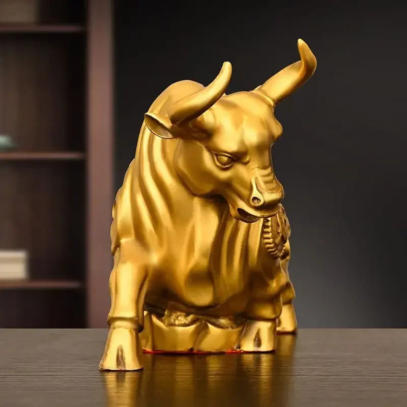 Feng Shui koperen koe ornament - Home Office Marketing recensie en prijs
