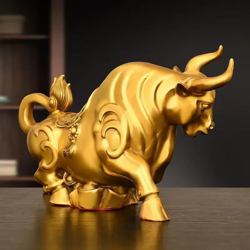 Feng Shui koperen koe ornament - Home Office Marketing recensie en prijs