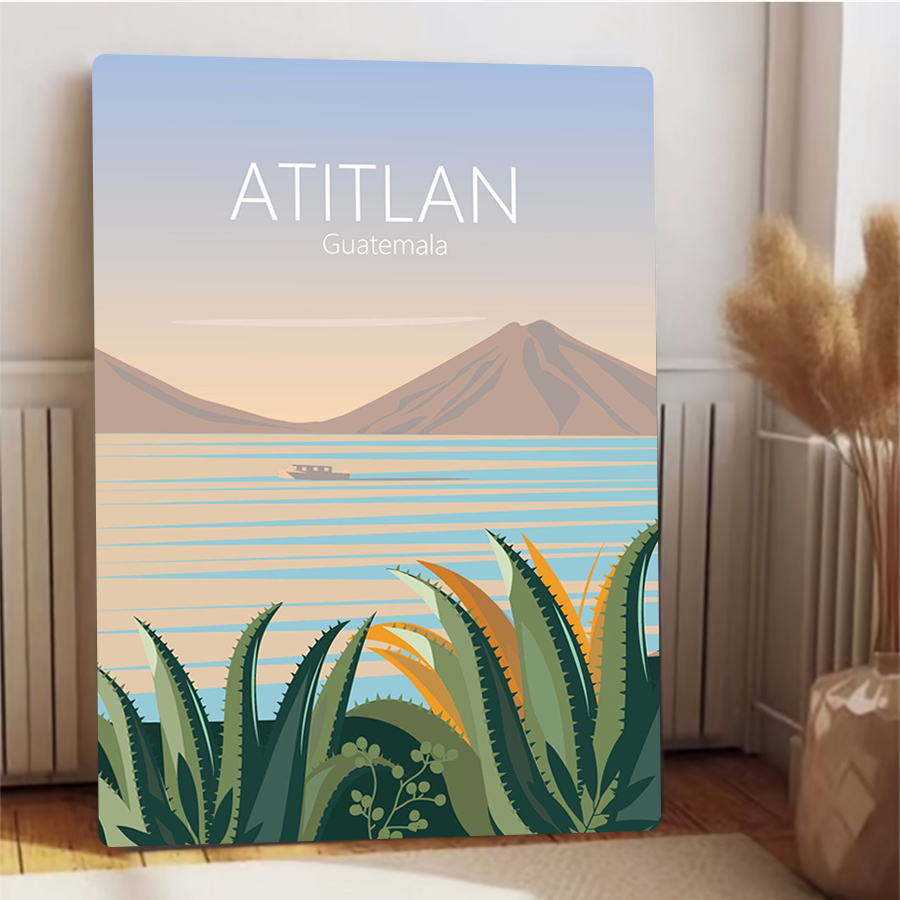 Vintage Atitlan Lake Guatemala - Home Office Guatemala recensie en prijs