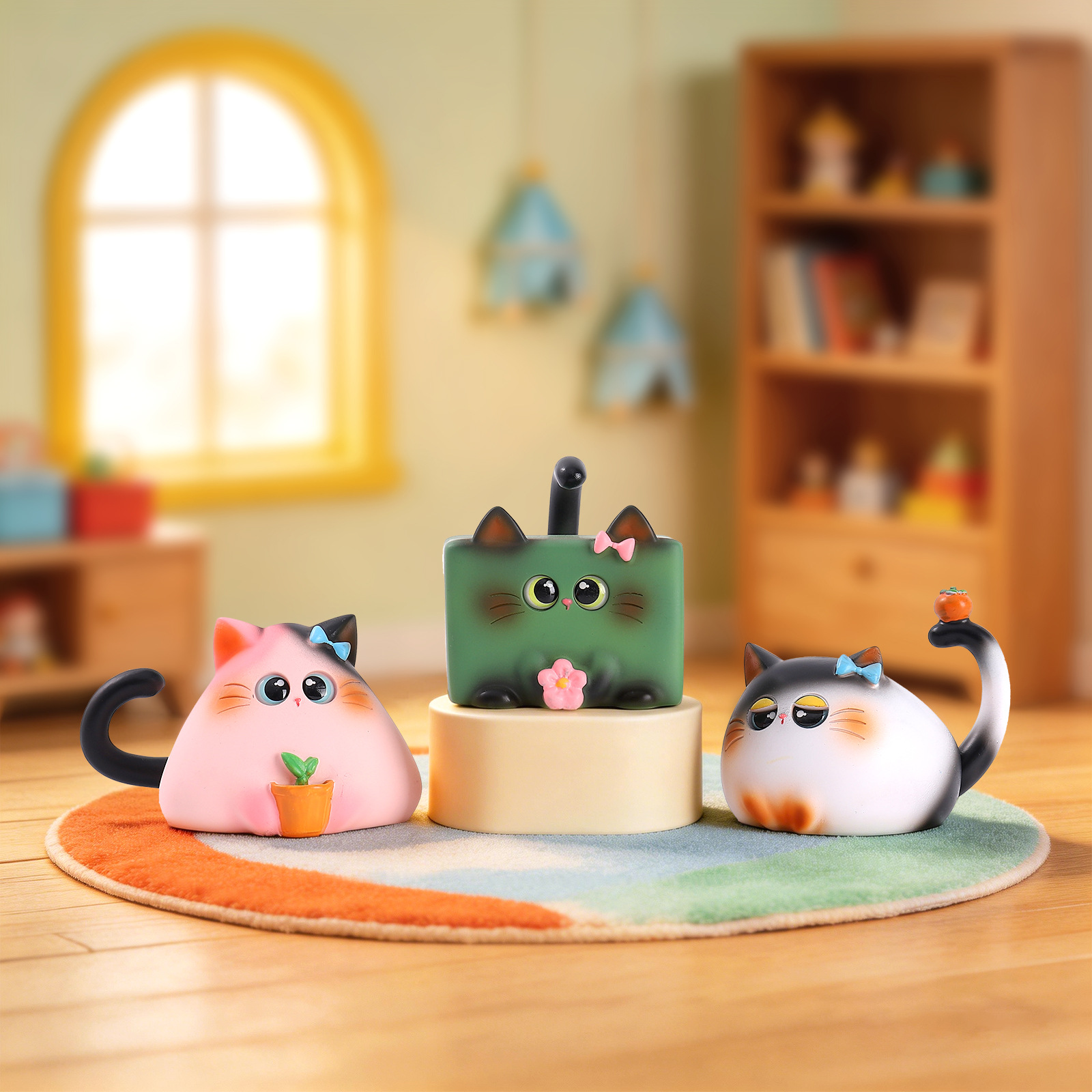 Blind Box Kat Beeldje Hars Cre - Home Office Login recensie en prijs
