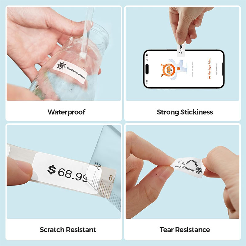 P15 Label Printer Sticker 12*4 - Label Maker Machine recensie en prijs