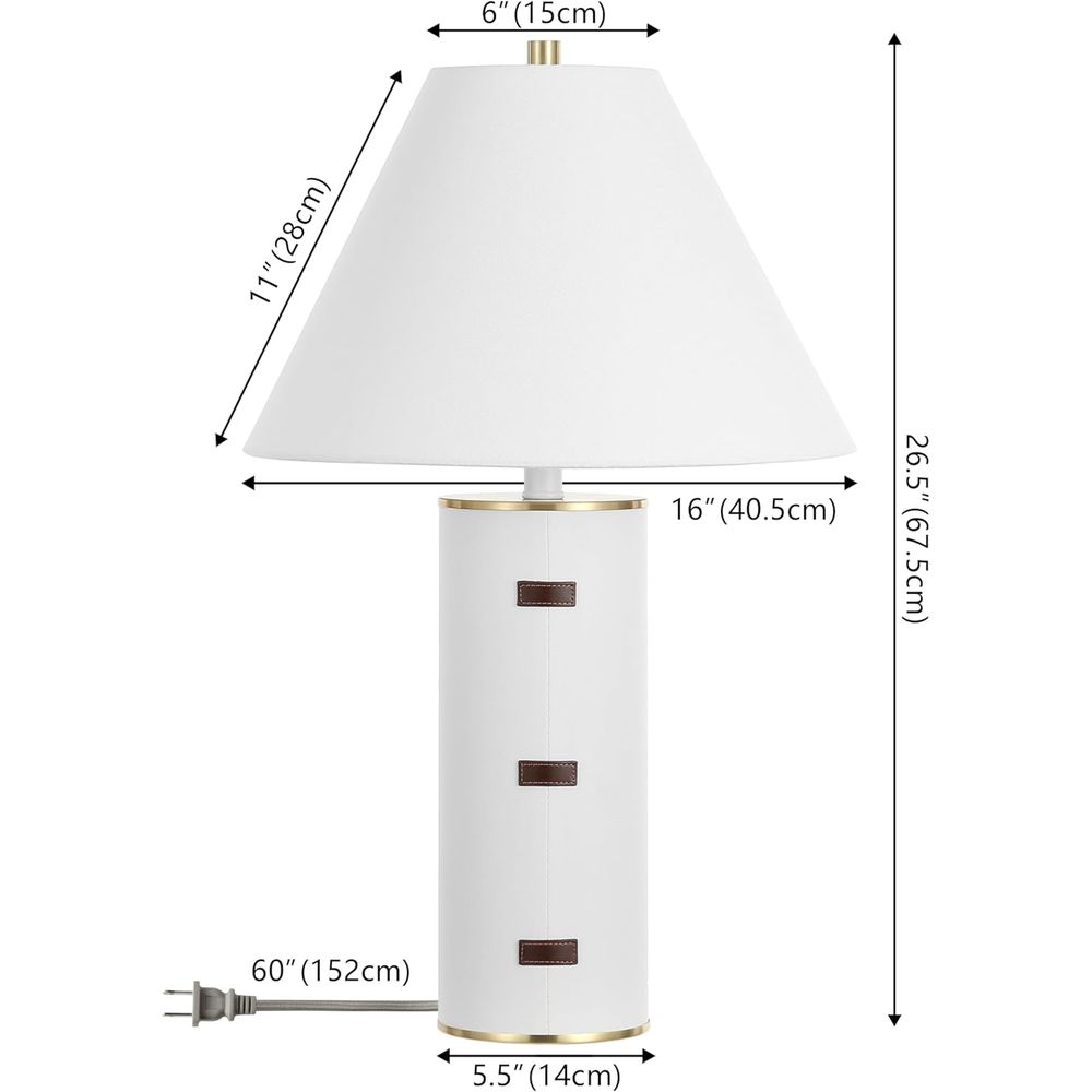 27-inch LED-tafellamp - wit/br - Home Office In Living Room recensie en prijs