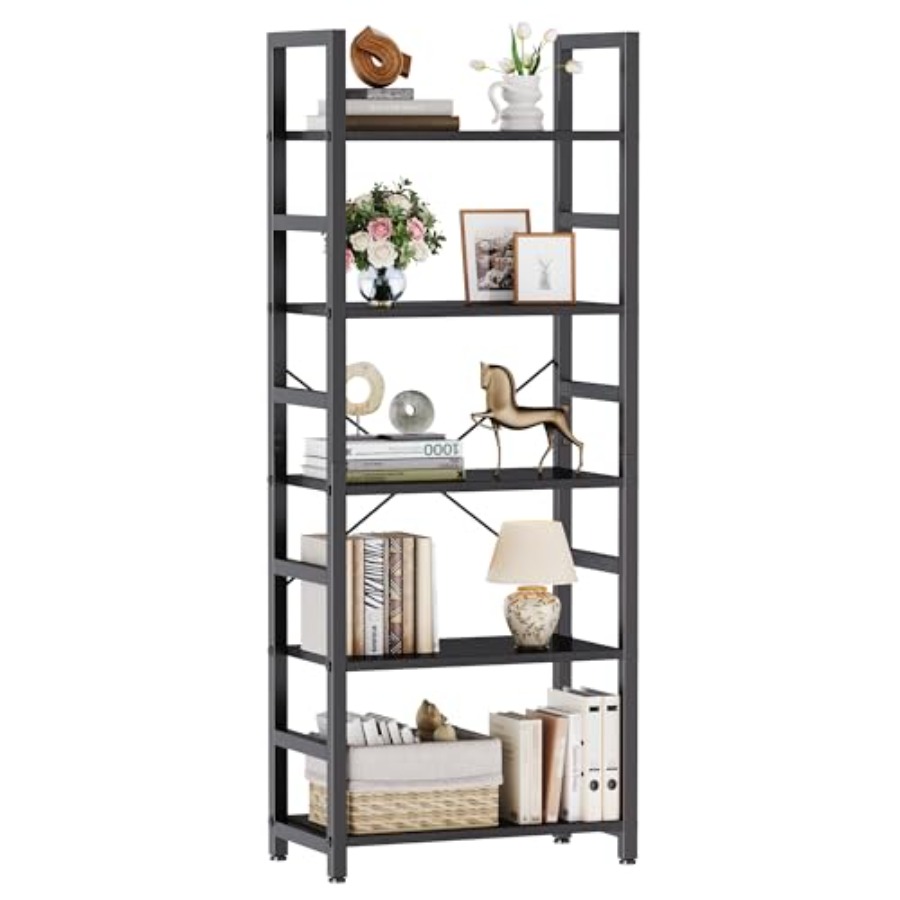 5-laags boekenplank, moderne h - Home Office In Living Room recensie en prijs