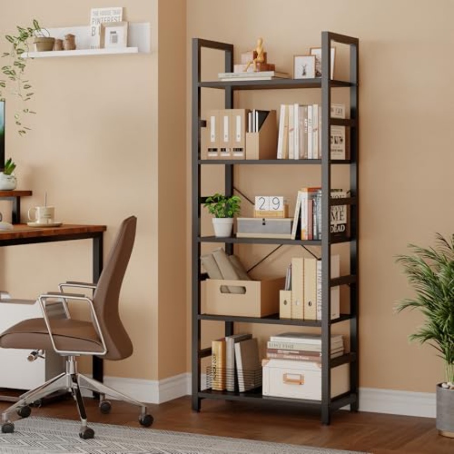 5-laags boekenplank, moderne h - Home Office In Living Room recensie en prijs