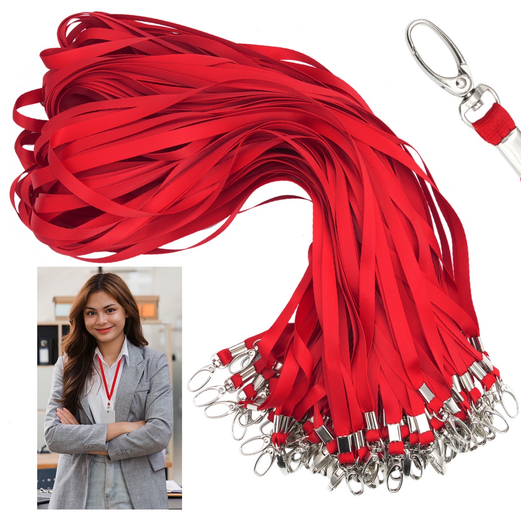 100 Stuks Lanyards Voor ID Bad - Home Office Login recensie en prijs