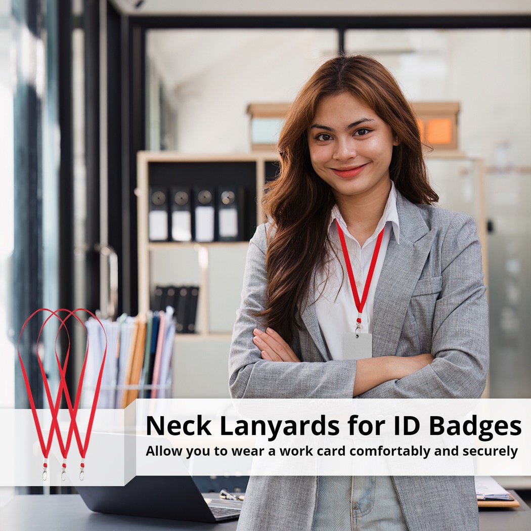 100 Stuks Lanyards Voor ID Bad - Home Office Login recensie en prijs