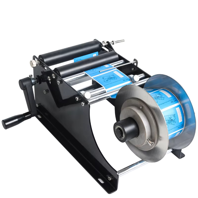 Handmatige ronde fles- en blik - Label Maker Machine recensie en prijs