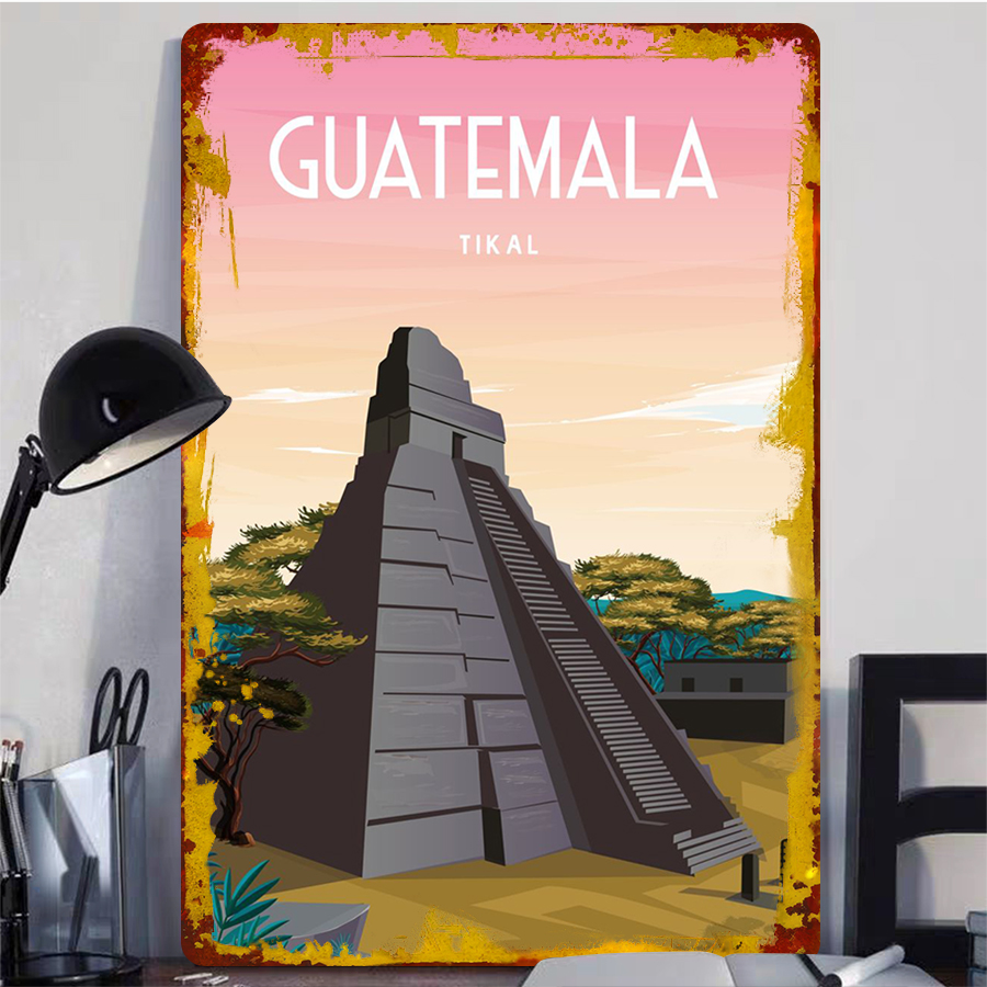 Guatemala Tikal Maya Piramide  - Home Office Guatemala recensie en prijs