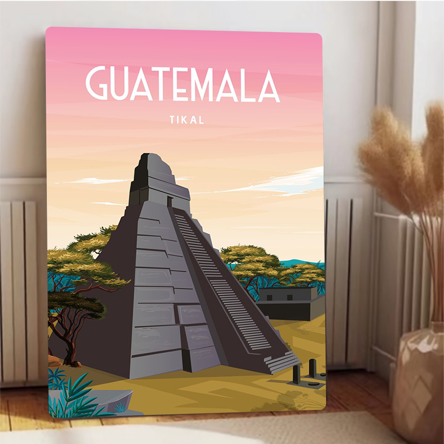 Guatemala Tikal Maya Piramide  - Home Office Guatemala recensie en prijs