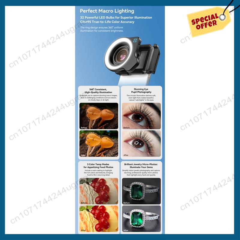 -A15I 10-20X Zoom Macrolens Me - Zoom Lighting Kit recensie en prijs