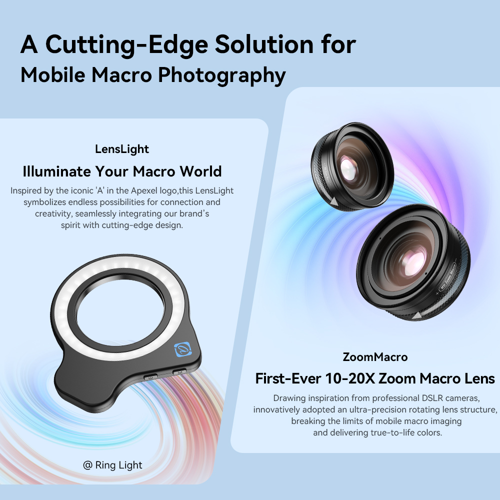 APEXEL 10-20X Verstelbare Zoom - Zoom Lighting Kit recensie en prijs
