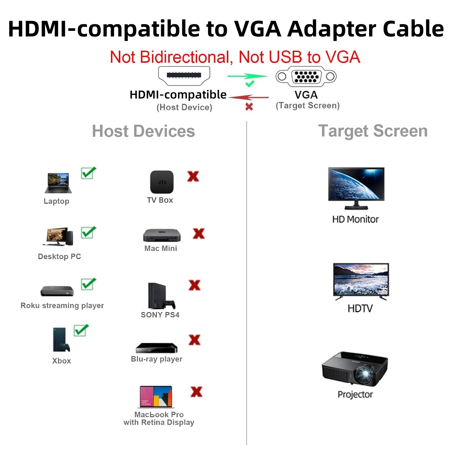 1.8M 1080P Video Converter Hdm - Home Office Laptop recensie en prijs