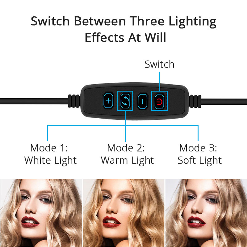 LED-ringlicht met clip op lapt - Zoom Lighting Kit recensie en prijs