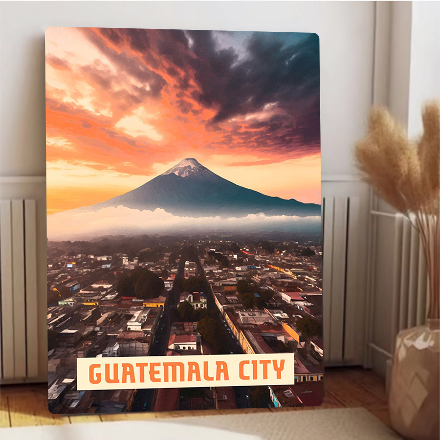 Guatemala City Skyline met vul - Home Office Guatemala recensie en prijs