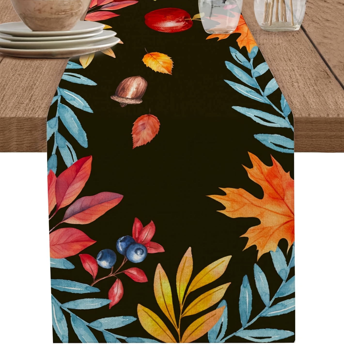 Herfstbladeren Tafeldecoratie  - Home Office Marketing recensie en prijs