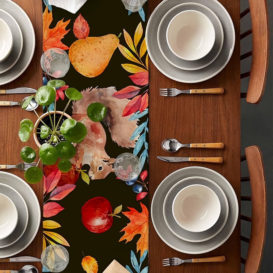 Herfstbladeren Tafeldecoratie  - Home Office Marketing recensie en prijs