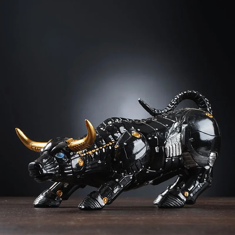 Futuristische Bull Robot Sculp - Home Office Marketing recensie en prijs