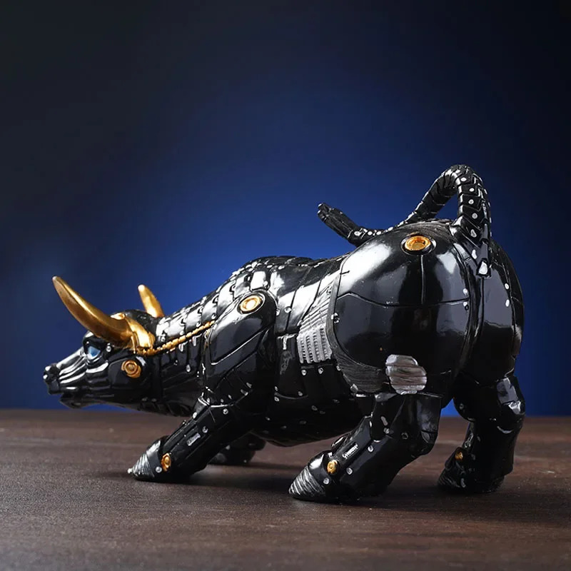 Futuristische Bull Robot Sculp - Home Office Marketing recensie en prijs
